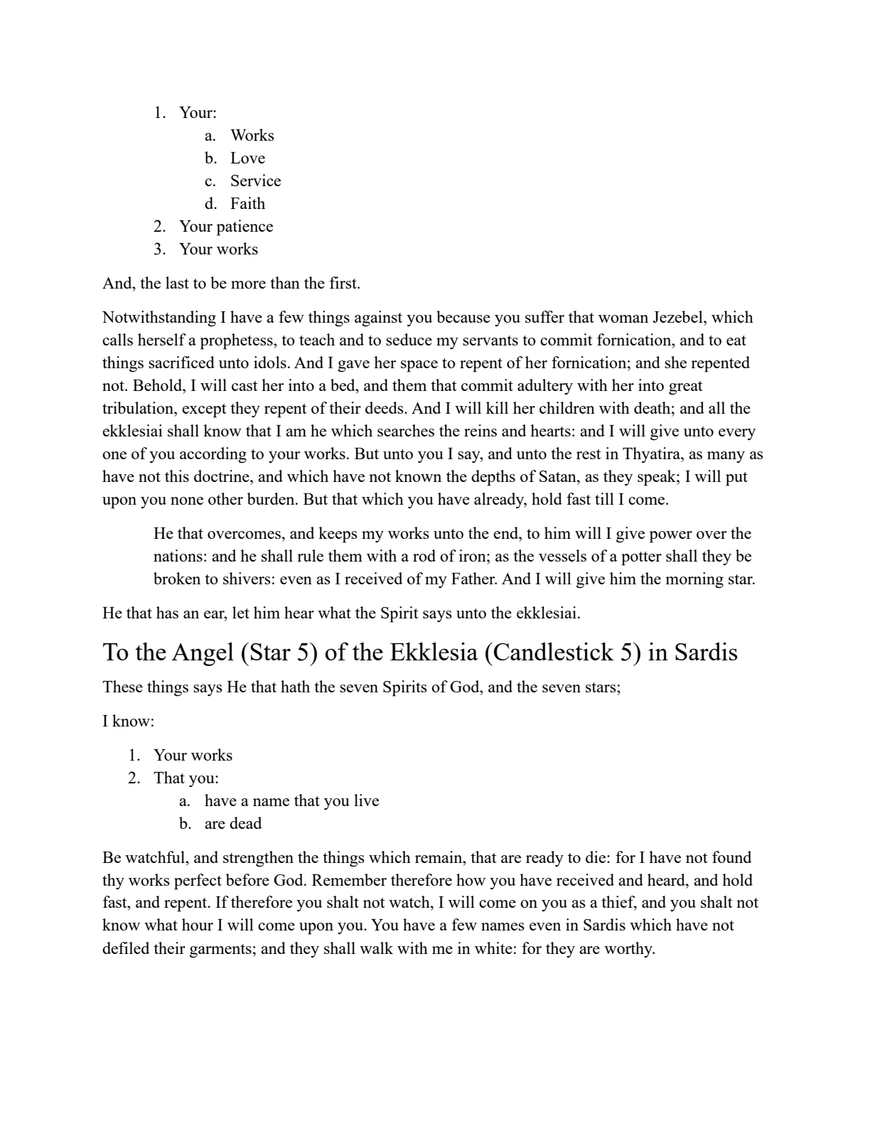 Addresses to the Seven Ekklesiai in Asia page 3