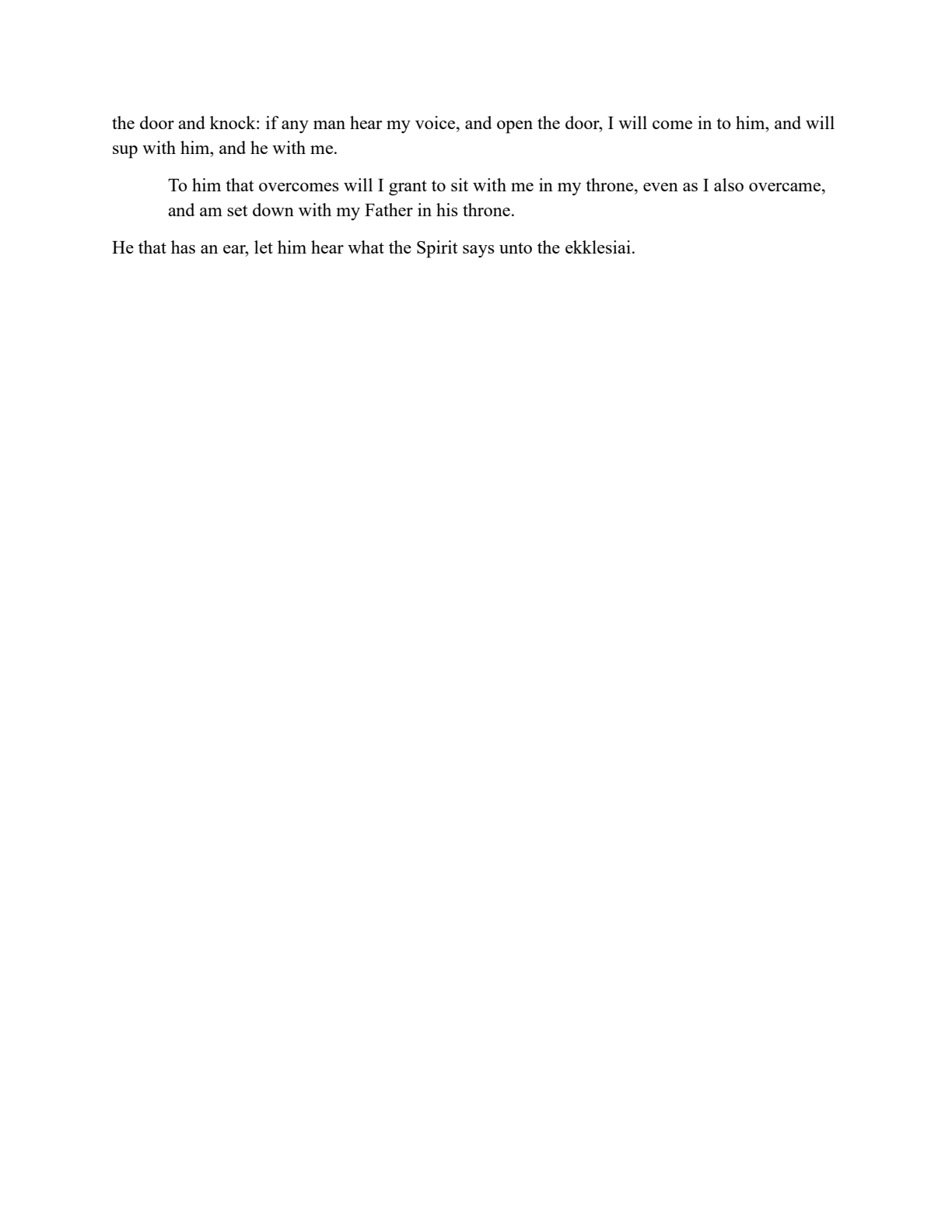 Addresses to the Seven Ekklesiai in Asia page 5