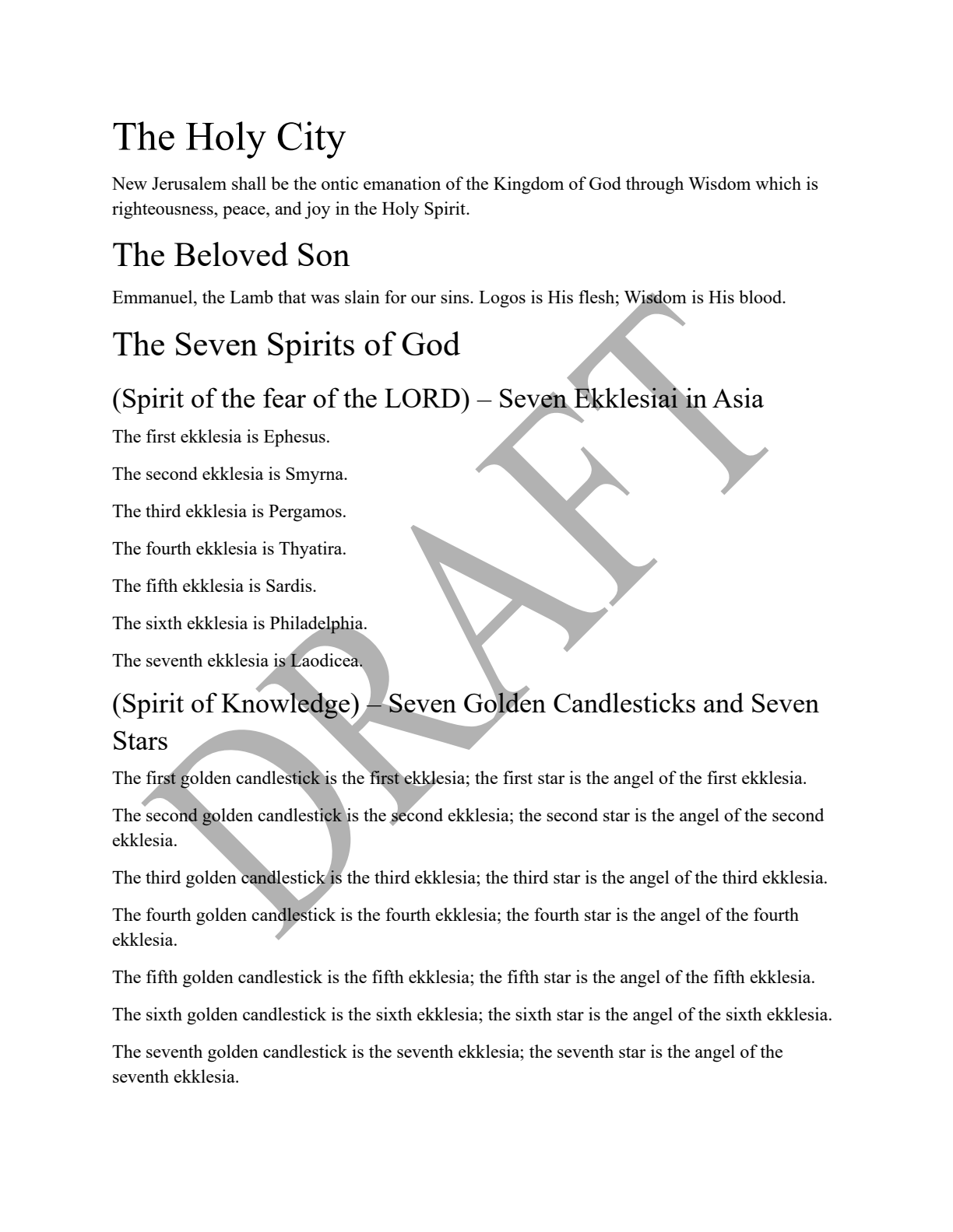 Draft - Constitution of New Jerusalem page 2