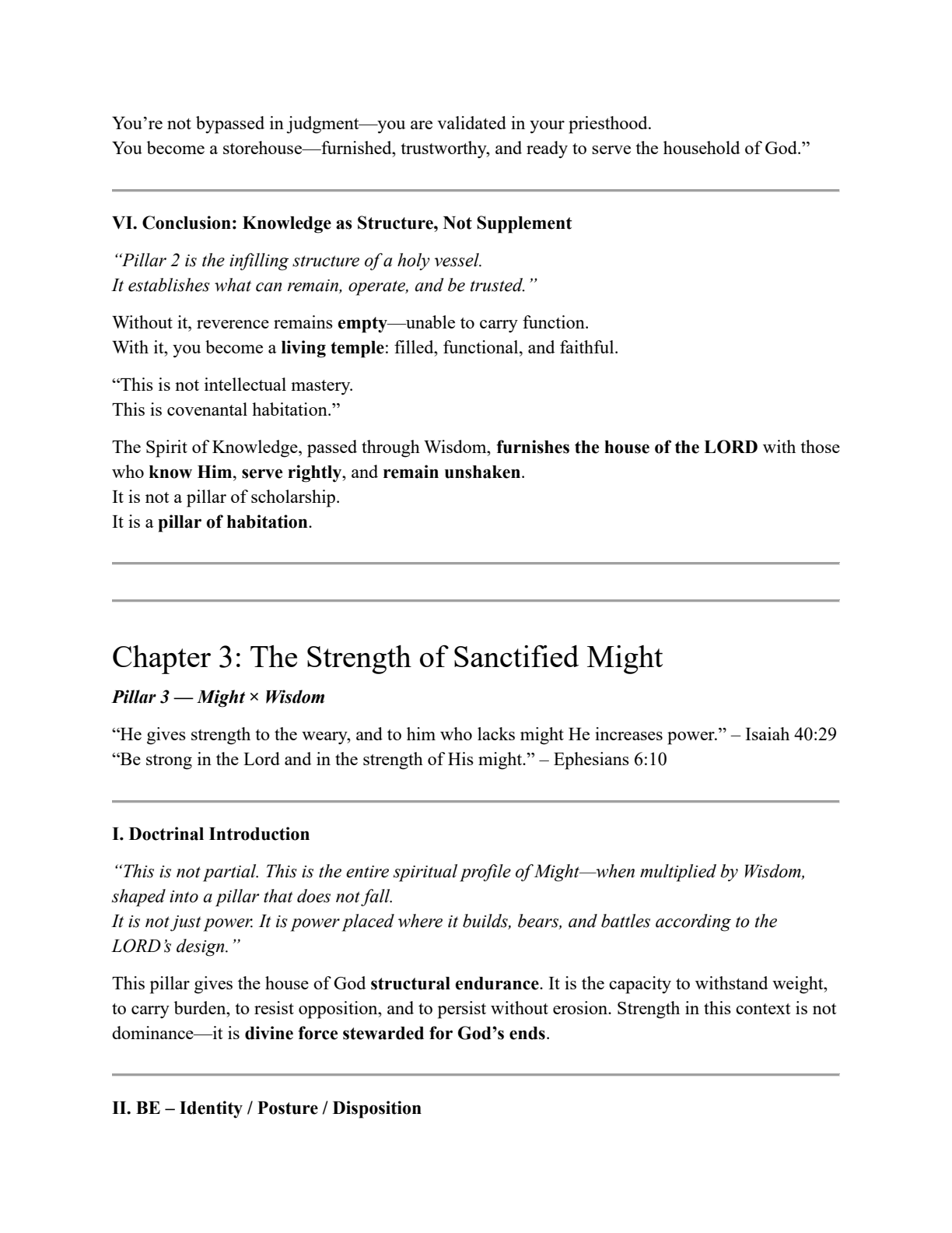 Outline - The Seven Pillars of Wisdom page 7