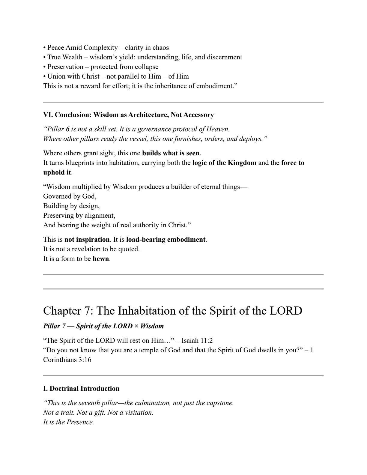 Outline - The Seven Pillars of Wisdom page 22